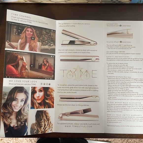 TYME CURLING IRON NIB - Picture 4 of 6